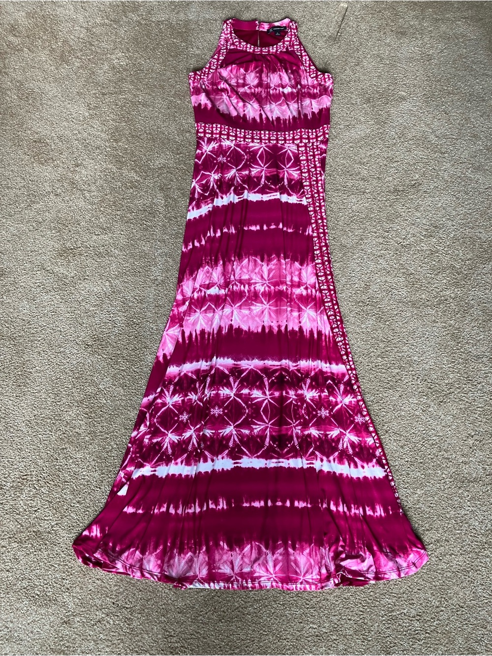 Tie-Dyed Maxi Dress